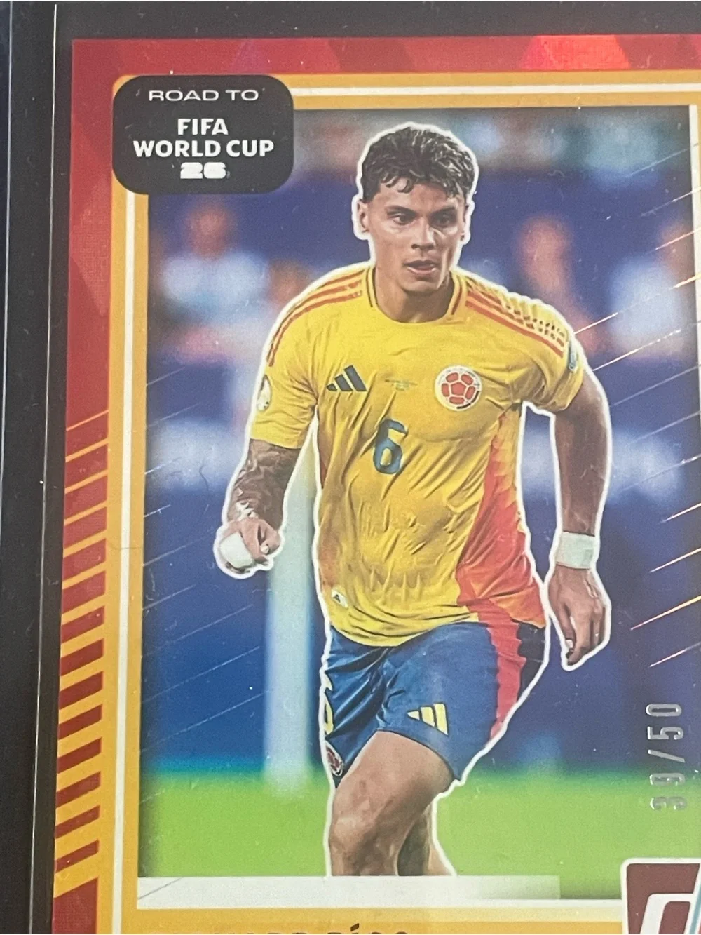 Richard Ríos Panini Donruss 2025-26 Road To FIFA World Cup 26 Colombia /50 Card - Picture 4 of 9